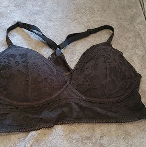 Black bralette victoria secret